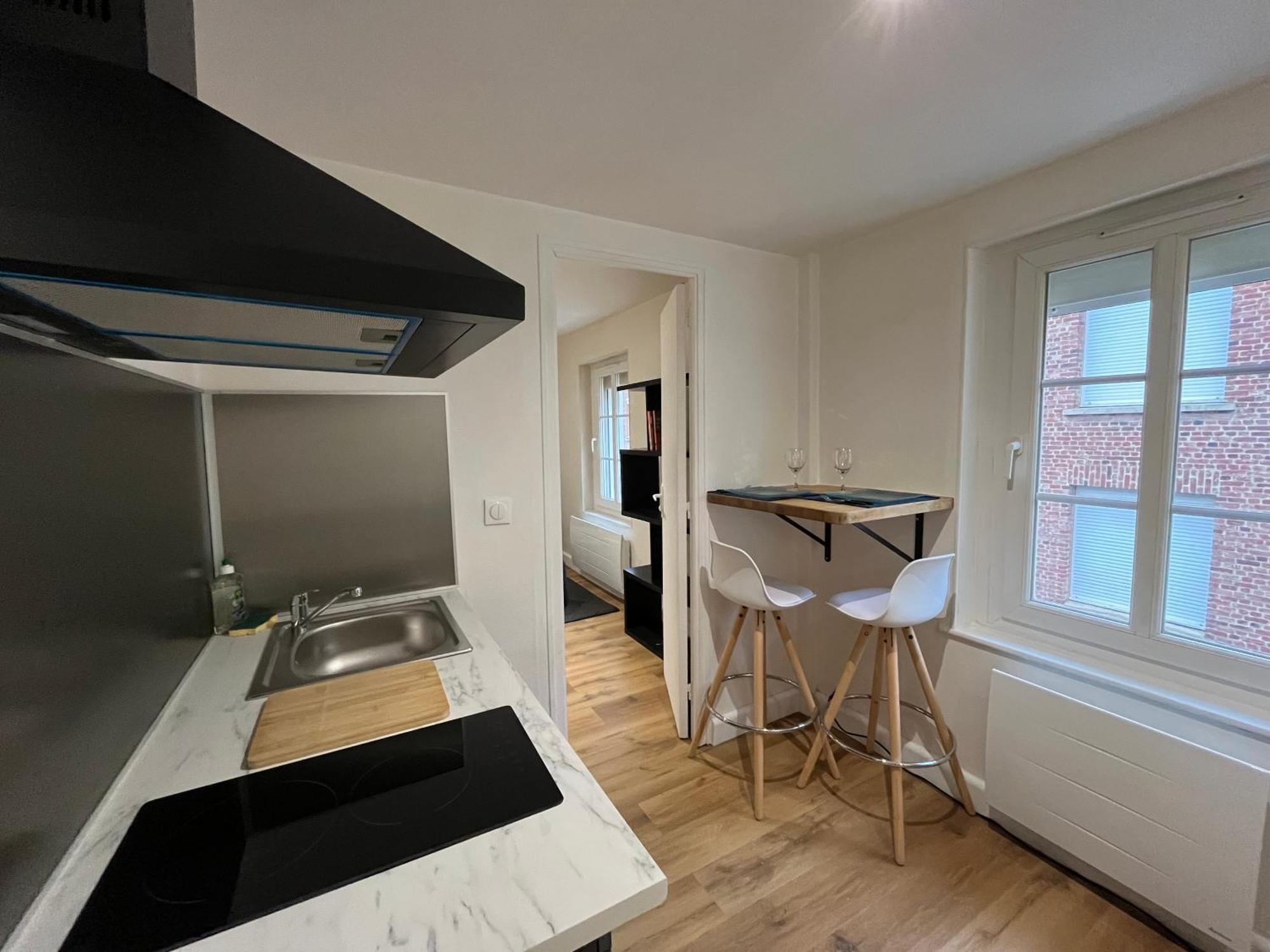 Ferienwohnung La Ruche Arrageoise - Parking Gratuit - Cozy - Grand Lit - Long Sejour Arras Exterior foto